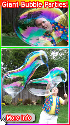 Giant Bubble Parties